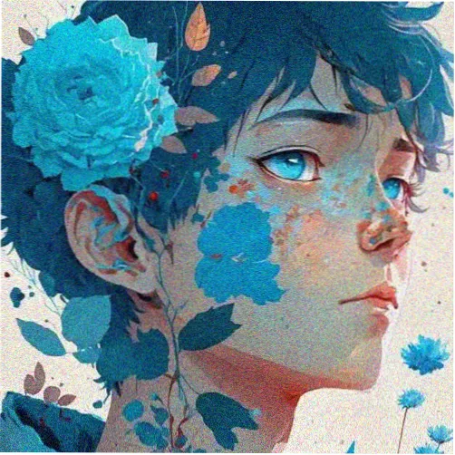 读者头像，描边圆点占位图